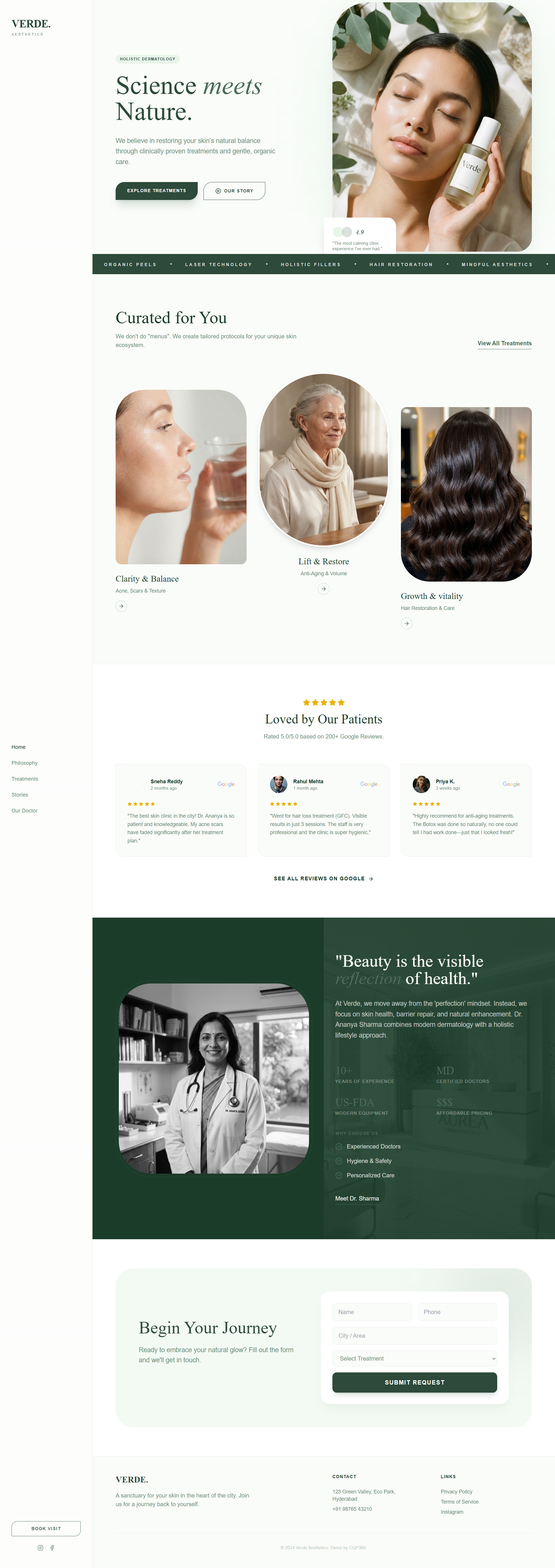 Verde Aesthetics Demo